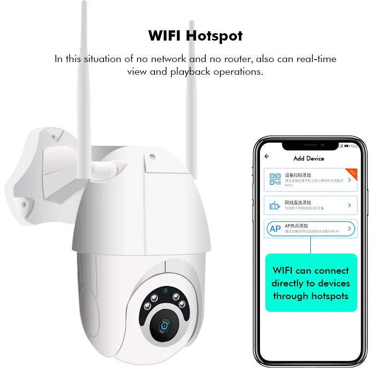 1080 P безопасности Камера Открытый Onvif IP66 Super HD камера Водонепроницаемый Wi Fi