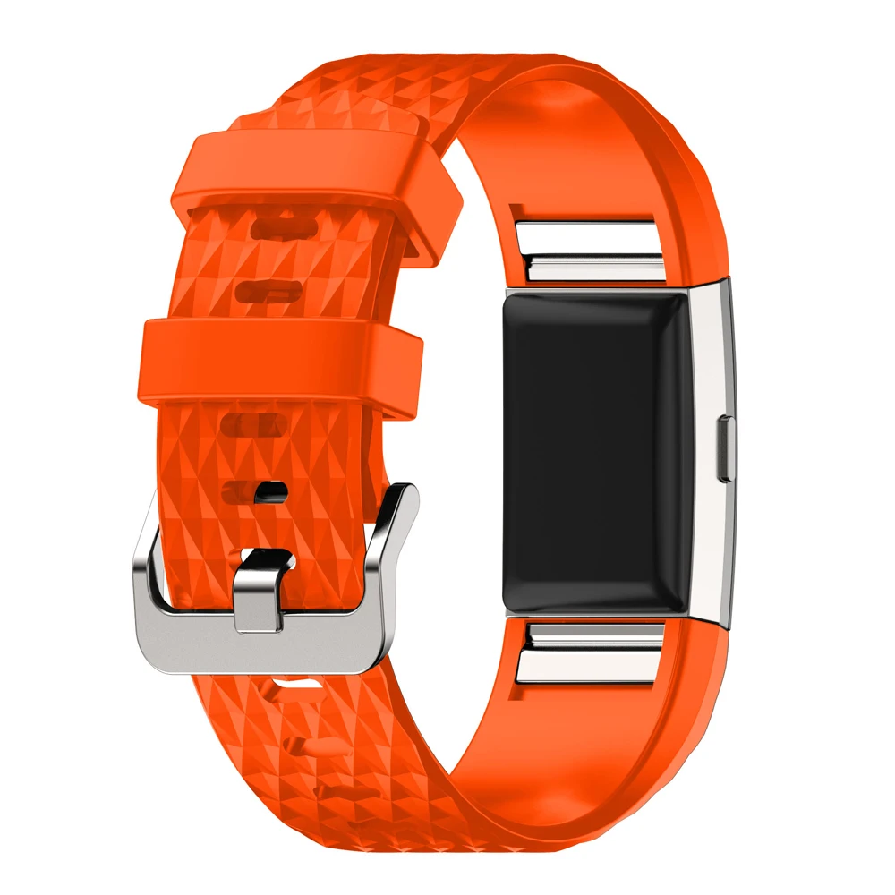 Силиконовый ремешок для часов Fitbit Charge 2 Smart Watch Band спортивный сменный Браслет для Fitbit Charge2 аксессуары для часов