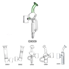 Greenlightvapes G9 Съемная труба стеклянный кальян фильтр для воды Bubbler для Henail/TC порт/мини henail/510 ногтей Enail 0C