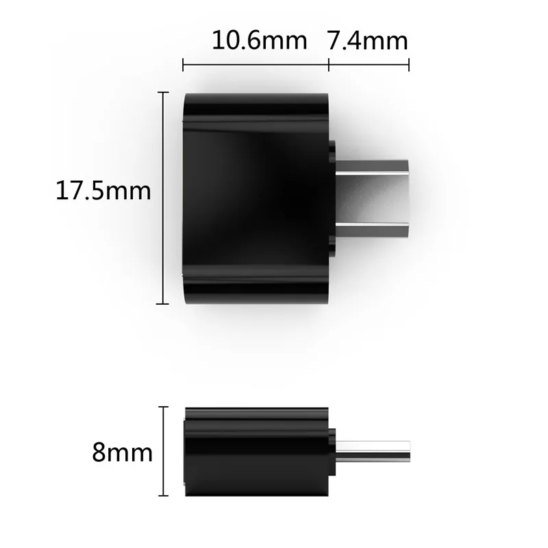 Micro USB к USB OTG адаптер для Android мобильного телефона samsung htc LG sony Meizu M3s Nokia планшетный ПК Подключение к флэш-накопитель мышь