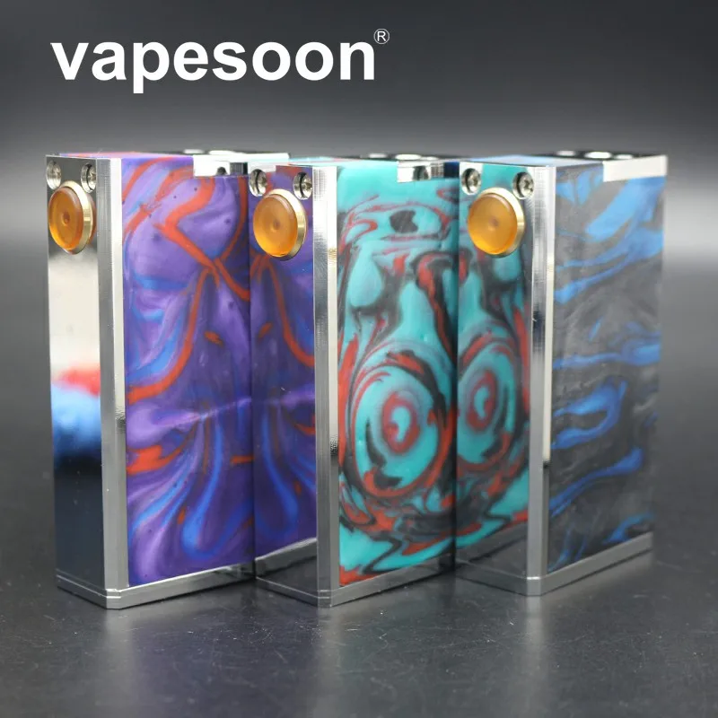 Vapesoon SOB V4 18650 Аккумуляторный механический мод электронная сигарета комплект с Outlaw RDA комплект подходит 2*18650 батареи для 510 нить RDA Атомайзер