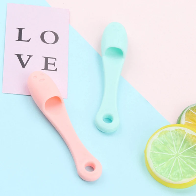 Brainbow 1pc Facial Nose Pore Cleaner Brushes Blackhead Remover Soft Silicone Finger Massage Brush Face Washing Cleansing Tools|brush for|brush