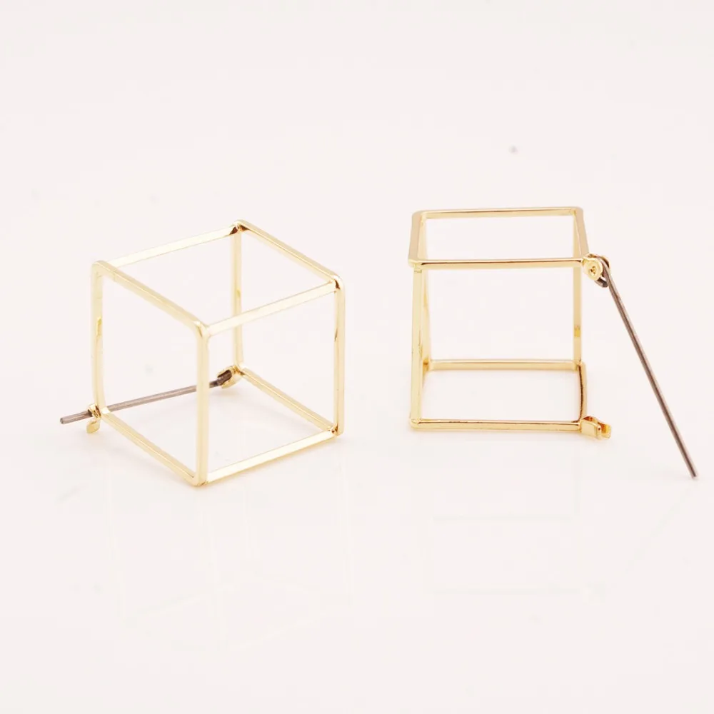 Женские серьги гвоздики Boho простые металлические геометрические 6A3032|earrings for women