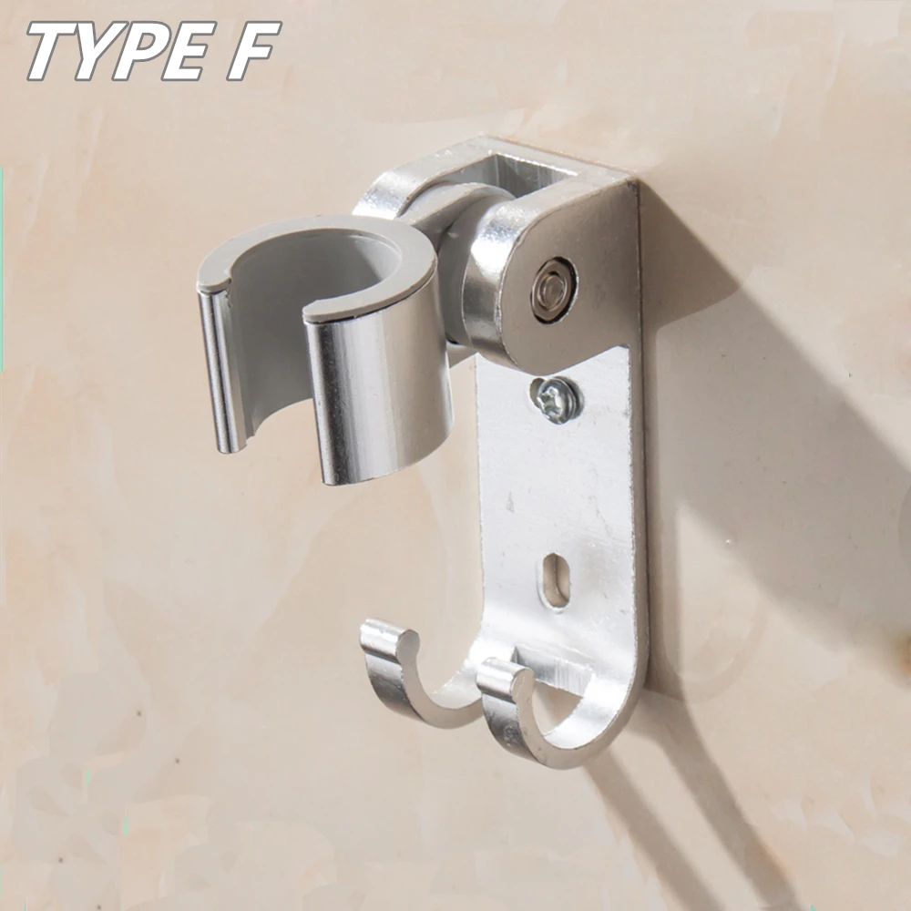 Bathroom Hand Held Adjustable Shower Head Holder Rack Bracket  Shower Holder Wall Mounted Shower Bathroom Portable Accessory1