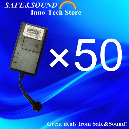 

GPRS GSM Mini GPS Tracker SMS Real Time Network Vehicle Motorcycle Car Monitor 50pcs a lot Free Shipping