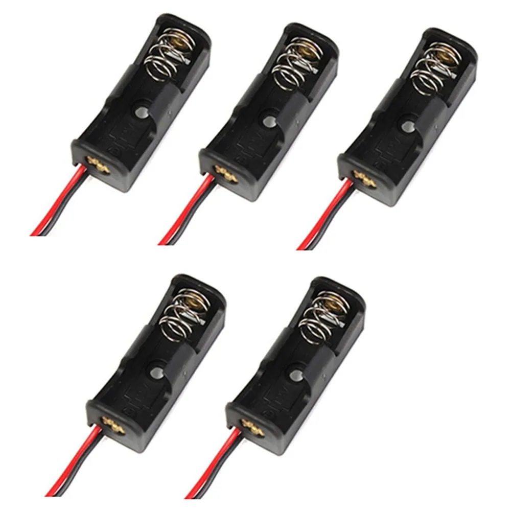 

5PCS 23A /A23 Battery 12V Clip Holder Box Case Black 5PCS 23A /A23 Battery 12V Clip Holder Box Case Black M.12