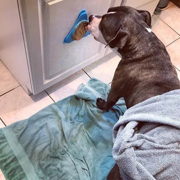 

Pet Bath Treater Wall Mounted Dispensing Mat Pet Bathing Dog Training Lick Distract Silicone Cup Bowl