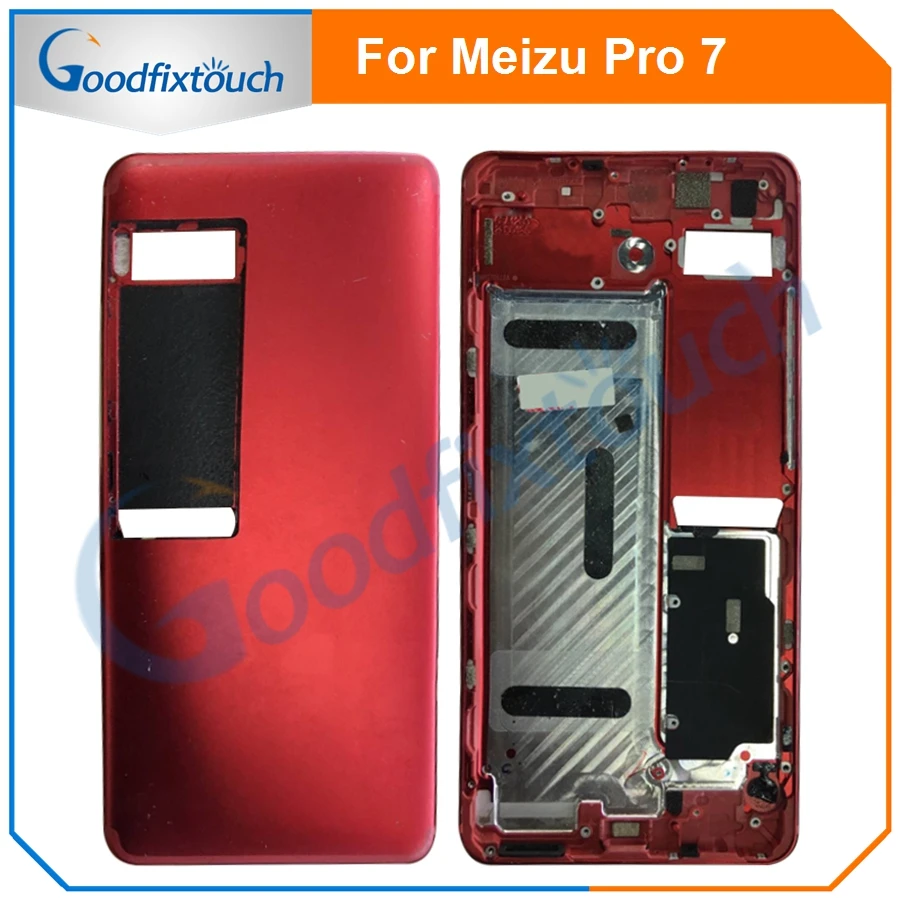 For Meizu Pro 7 Battery Cover Back Cover Case With Secondary Display Back Housing For Meizu Pro7 Rear Housing With Back LCD (10)