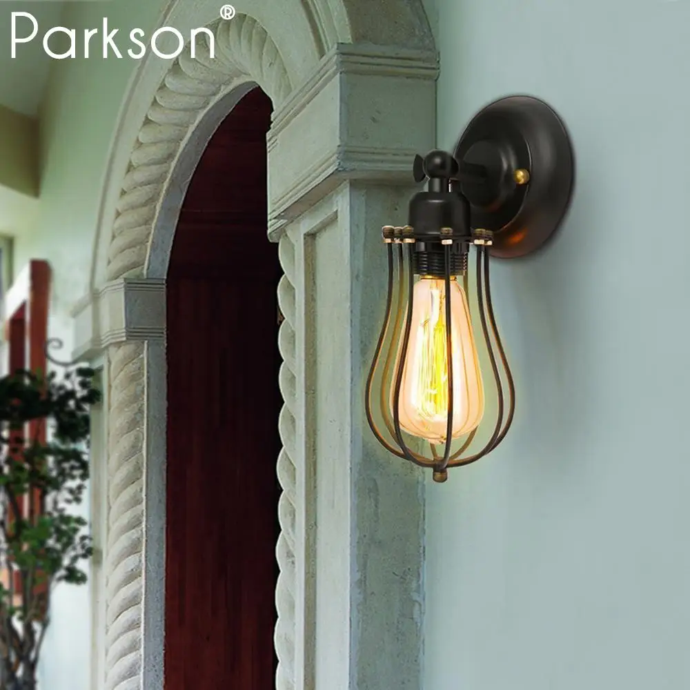 

Reter Industrial Wall Lamp bathroom wandlamp applique murale luminaire bedroom Liveing room lampara de pared led Wall Lights