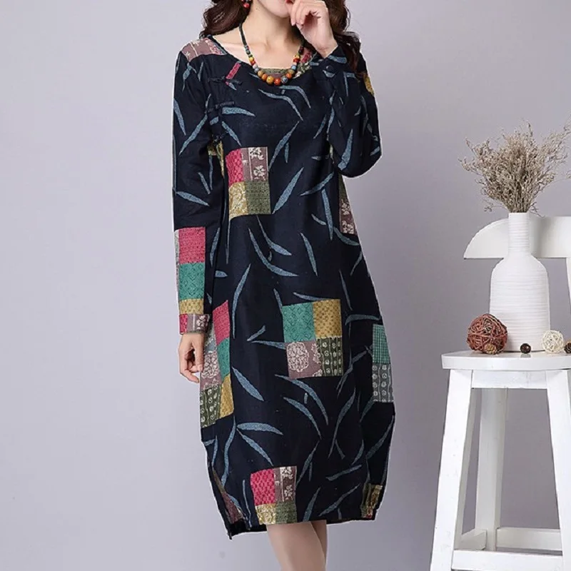 

Autumn/spring Pregnancy dresses Maternity Clothing cotton and linen women's dresses Maternity dresses summer clothing