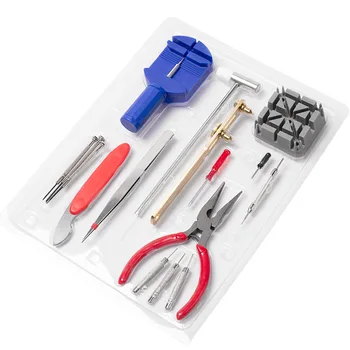 

16pcs Watch Repair Tools Disassembly Maintenance And Battery Replacement Home Tool Set