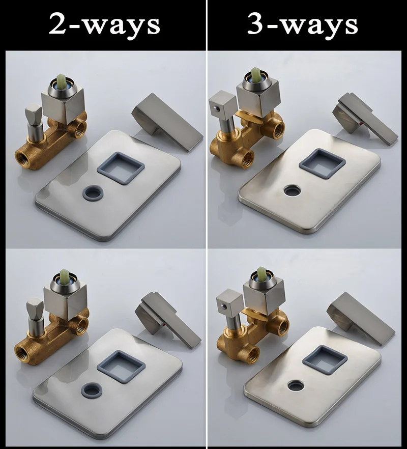 Solid Brass Shower Mixer Control Valve And Switch Valve