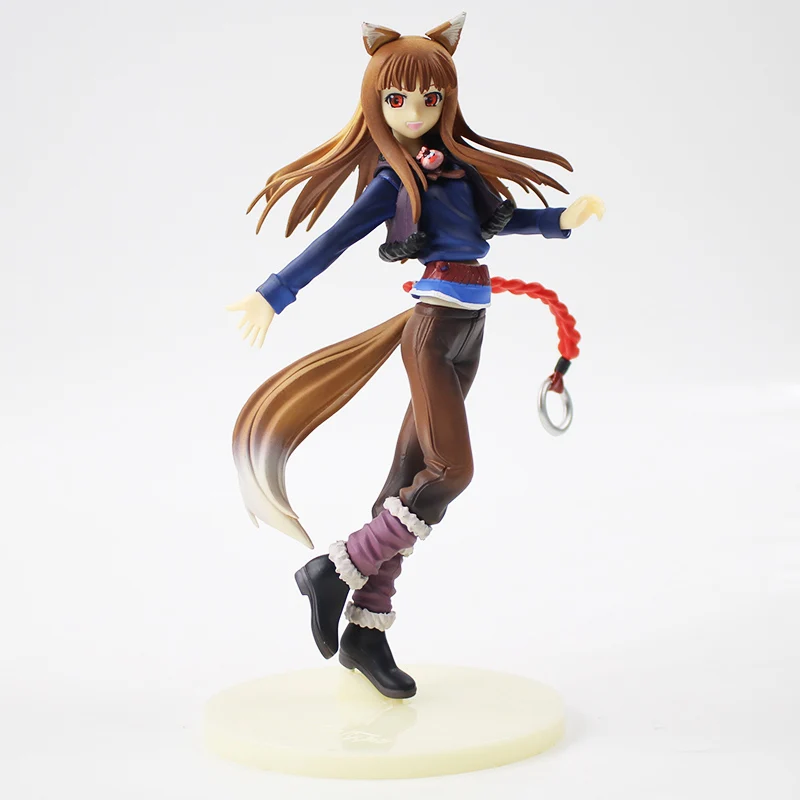 Аниме Spice and Wolf Holo фигурка игрушки Holo The Wise Волчья Модель Кукла подарок для детей - Цвет: No Color Box