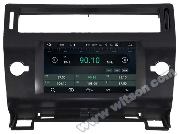 WITSON Android 9,0 ips HD экран для CITROEN C4 2004-2012 автомобильный DVD головное устройство 4 Гб ram+ 64 Гб FLASH 8 Восьмиядерный+ DVR/wifi+ DSP+ DAB+ OBD