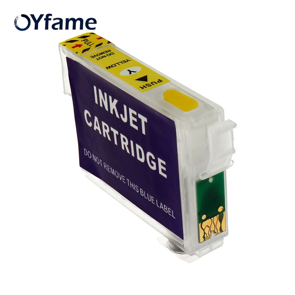 OYfame 73 73N T0731N чернильный картридж T0731 с ARC чипы для Epson TX200 TX410 TX210 TX300F T40W TX600FW TX550W
