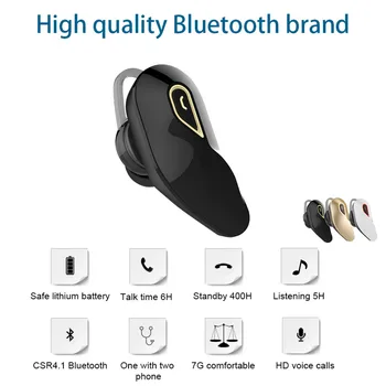 

HIPERDEAL Bluetooth Headset Business Mini Free Bill Of Lading Side Stereo Wireless Headset Jy5