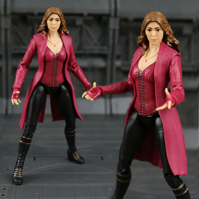 Капитан Америка: Civil War SCARLET WITCH ПВХ фигурка Коллекционная модель игрушки