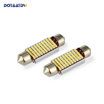 

DOTAATDW 5x Car Festoon C5W 3014 LED Bulb 36mm CANBUS No Error Car LED Lamp Interior Dome Map Reading Lights