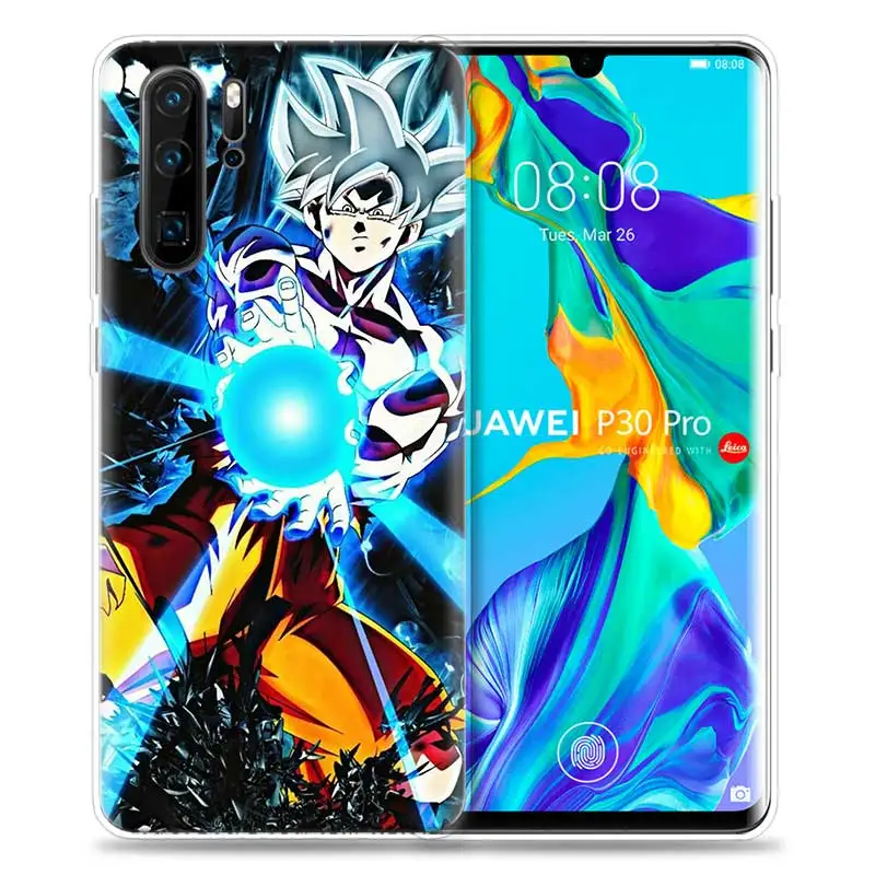 Чехол для huawei P30 P20 P10 P9 mate 10 20 Lite Pro Мобильный телефон сумка P Smart Z Plus Dragon Ball Gohan P8 P30Pro P20lite