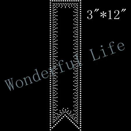 Free shipping 3&quot Rhinestone Ring Spray Strip for bow strips transfer design | Дом и сад