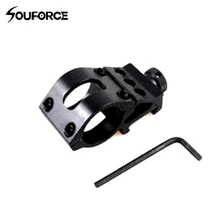 Сталь высокого давления Тактический 45 градусов 30 мм фонарик боковой зажим для 20 мм Пикатинни для ручных пистолетов винтовок