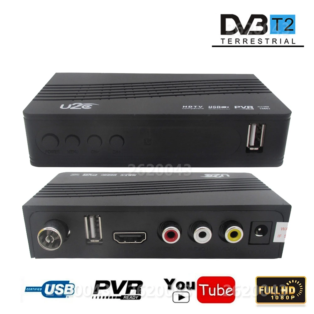DVB T2 DVB T Satellite Receiver HD Digital TV Tuner Receptor MPEG4 DVB