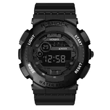 HONHX, роскошные мужские и женские цифровые светодиодный часы, спортивные мужские уличные электронные мужские часы, цифровые часы для мужчин FN70