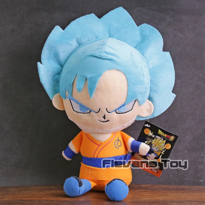 super saiyan god goku plush