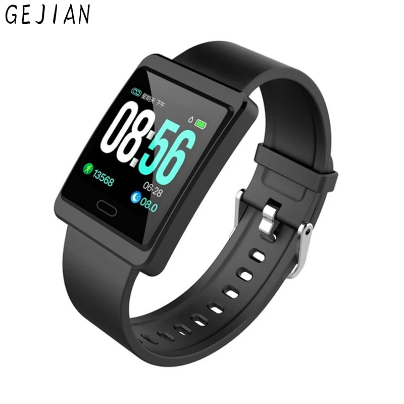 

Smart Watch Heart Rate blood pressure IP68 Waterproof Pedometer Fitness TrackerMens Women Sports Smartwatch IOS Android watch