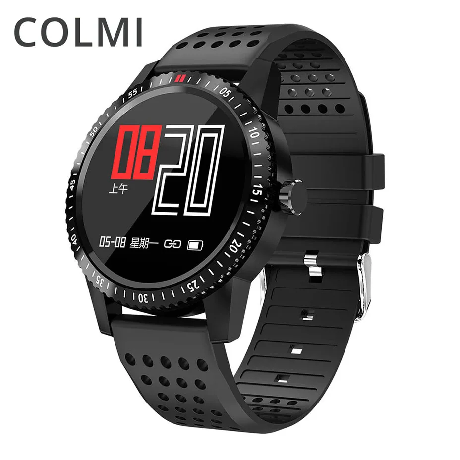 COLMI CT1 Smart Watch IP67 Waterproof Activity Fitness Tracker Heart Rate Monitor BRIM Men Women Smartwatch for Android IOS