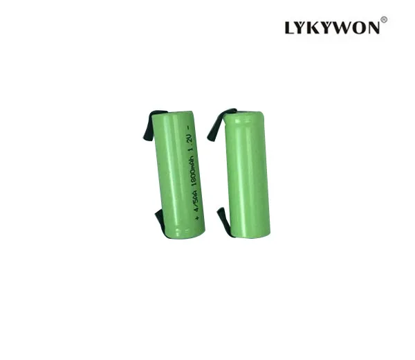 

2 Pieces/lot KX Original New 1.2V 4/5AA 1800mAh Ni-Mh 4/5 AA Ni Mh Rechargeable Battery With Pins Free Shipping