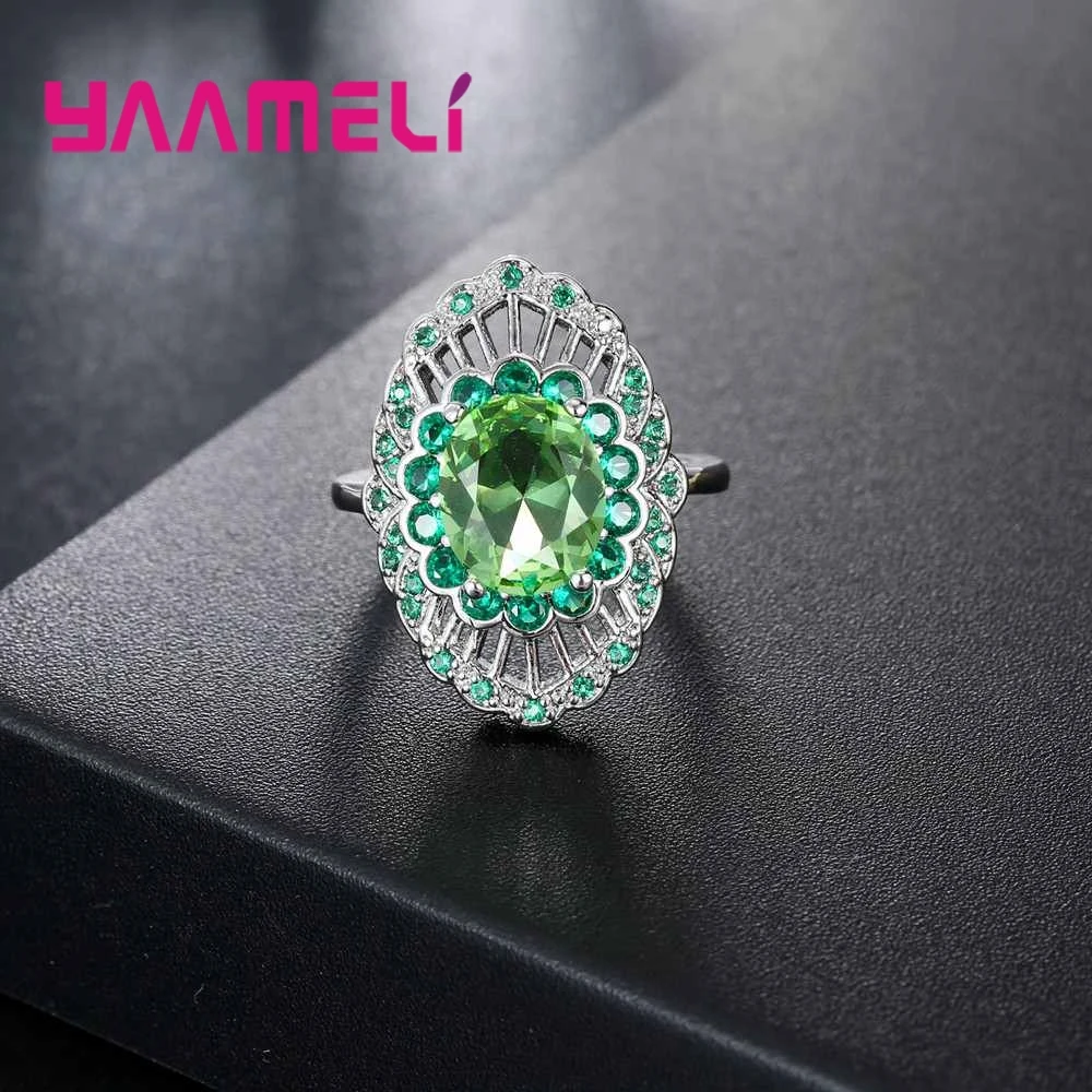 Женское кольцо из серебра 925 пробы с фианитом|925 sterling silver ring|sterling ringsbrand rings for women |