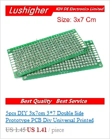 10 шт. SMD 0805 0603 0402 для DIP печатной платы передачи DIP Pin платы шаг адаптер Keysets