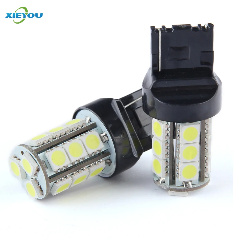 XIEYOU 2 шт. T20 W21W 7440 18-SMD 12В светодиодный автомобильный фонарь Отличная яркость для