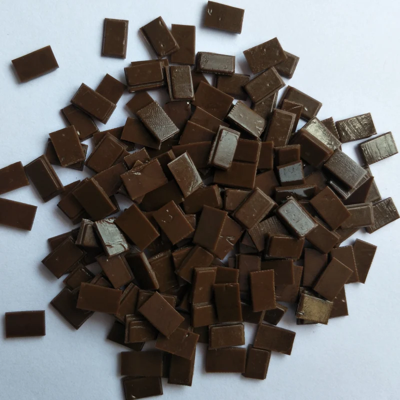 100pcs/lot Keratin glue Flat Tip for fusion hair extension clear transparent brown black yellow 4 color available