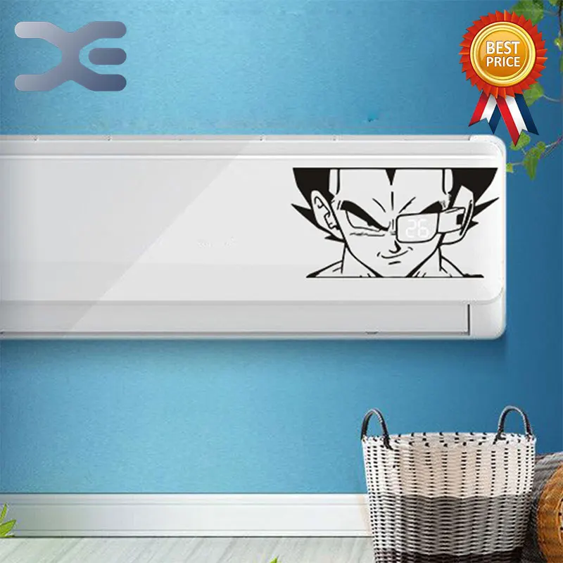 

PVC Creative Air Conditioning Stickers Waterproof Wall Stickers Wall Hanging Stickers Hollow Decoration