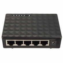 ELEGIANT 5 Ports 10/100/1000 Mbps Netzwerk-switching Hub5 Fast Ethernet Desktop Switcher Mit Us-bestimmungen Power Adapter Stecker