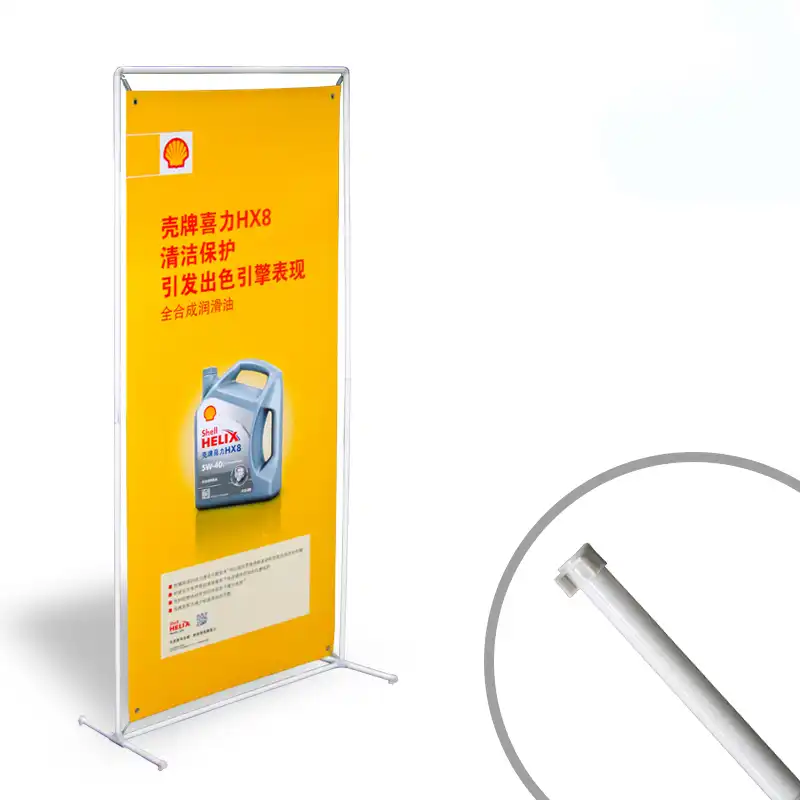 Poster Floor Stand Banner Flag Display Rack Advertising Banner