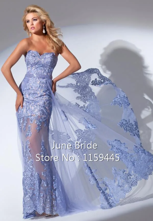 Periwinkle Blue Prom Dress