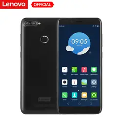 Lenovo K320t ГБ 2 Гб оперативная память 16 ГБ Встроенная 18:9 полный экран мобильный телефон 4 ядра 5,7 ''android 7,0 двойной сзади камера 8MP + 2MP LTE смартфон