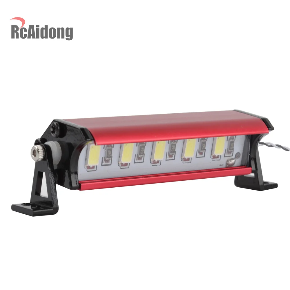 1/10 RC Crawler Metal 5 LED Light Bar Kit For 1/10 Scale Remote Control Models TAMIYA CC01 Axial