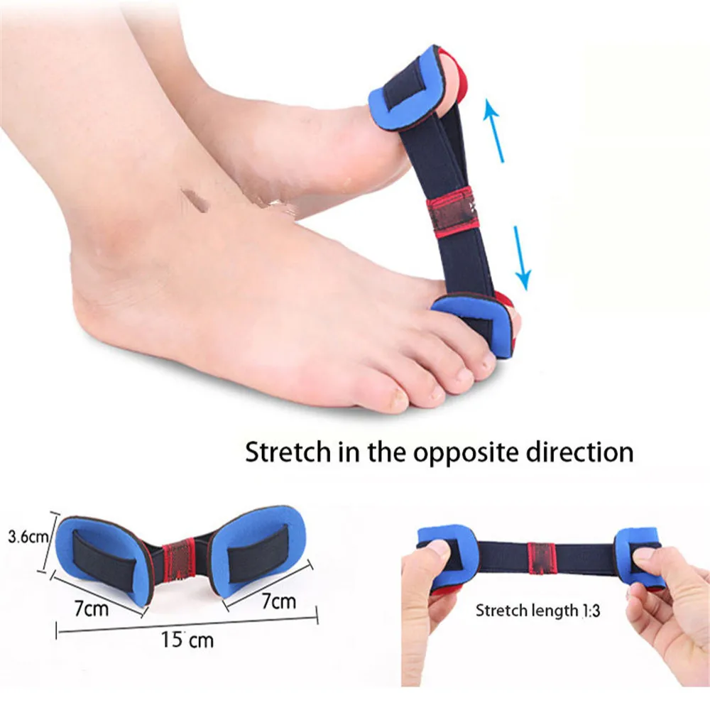 Big Toe Stretcher Separators Foot Care Trainer Hallux Valgus Orthotics Corrector Pedicure Tools Bunion Splint Thumb Training 1PC