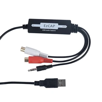 

USB Audio Capture MP3 WMA WAV OGG Converter Recorder Edit Audio to MP3 Format TO PC