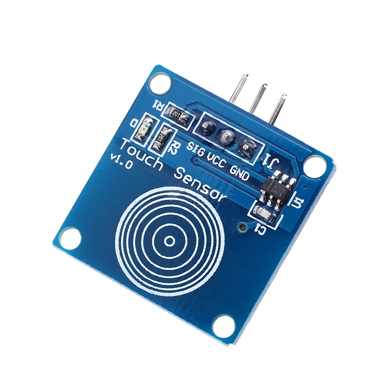 

10pcs/lot Touch sensor module YFRobot tact switch 1 way touch switch sensor 2~5.5V Free Shipping