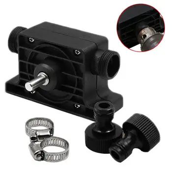 

Electric Drill Pump Self Priming Transfer Pumps Oil Fluid Water Pump Portable 8mm Round Shank Heavy Duty Self-Priming Hand