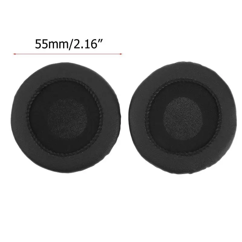 ALLOYSEED 2 шт Замена 55 мм вкладыши Подушка Hadphone аксессуары для AKG K26P K28N K414P K416P