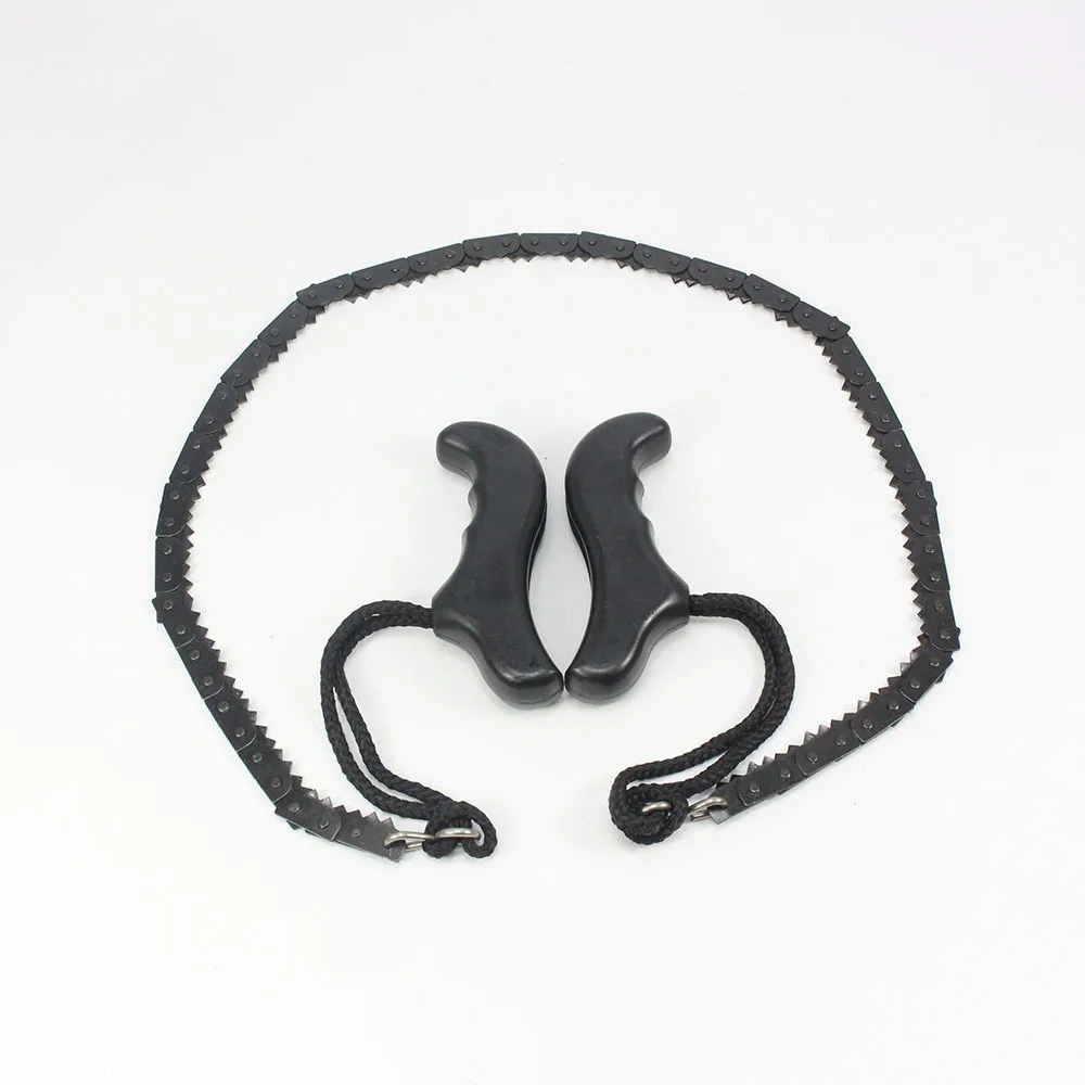 

Brand New Camping Hiking Emergency Survival Hand Tool Gear Pocket Chain Saw ChainSaw Foldable Outdoor Handle Saws