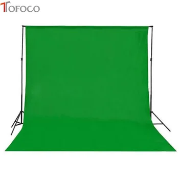 

Free Tax to Russia TOFOCO Photography Background 1.45*1M Green Screen Cotton Photo Backdrops Lighting Studio