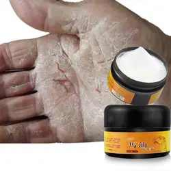 30 г полезный конский масло крем для ног анти-потрескавшаяся кожа ремонт увлажняющий крем для грубой сухой и потрескавшейся пятки ног