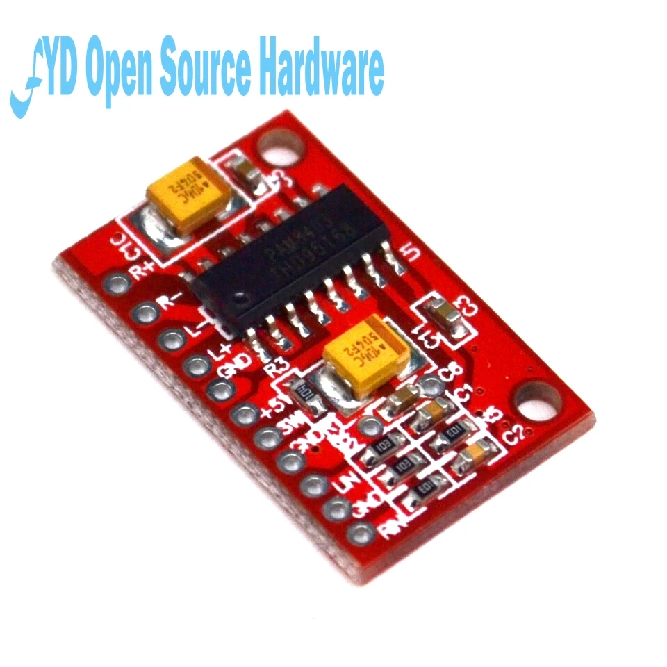 

3W*2 Mini Digital Power Audio Amplifier Board DIY Stereo USB DC 5V Power Supply PAM8403